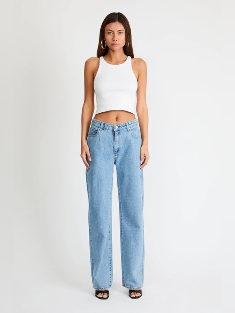 Abrand 95 Mid Rise Baggy in Gigi size 29